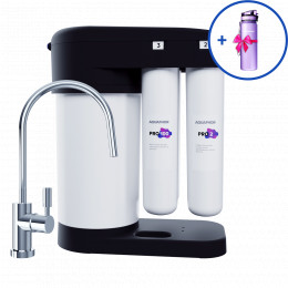 Аквафор DWM-102S Pro + Фильтр-бутылка Сити